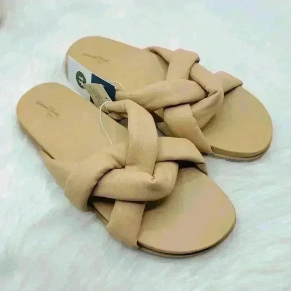 Universal Thread Shoes - Universal Thread Shoes Women's Universal Thread Cosette Padded Slide Sandals 11